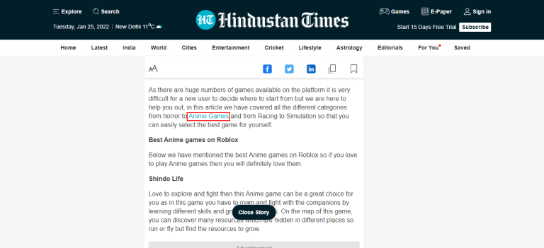 Guest Post Case Study on Hindustantimes.com 11
