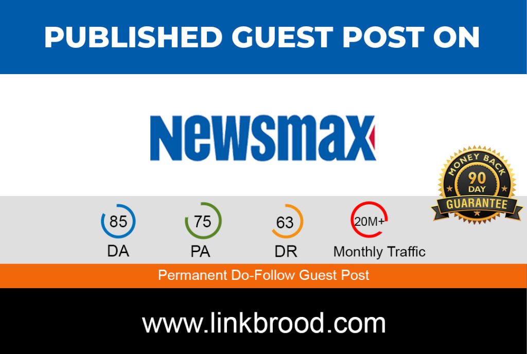 Submit a Guest Post On Newsmax.com