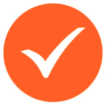 Tick mark bullet point icon